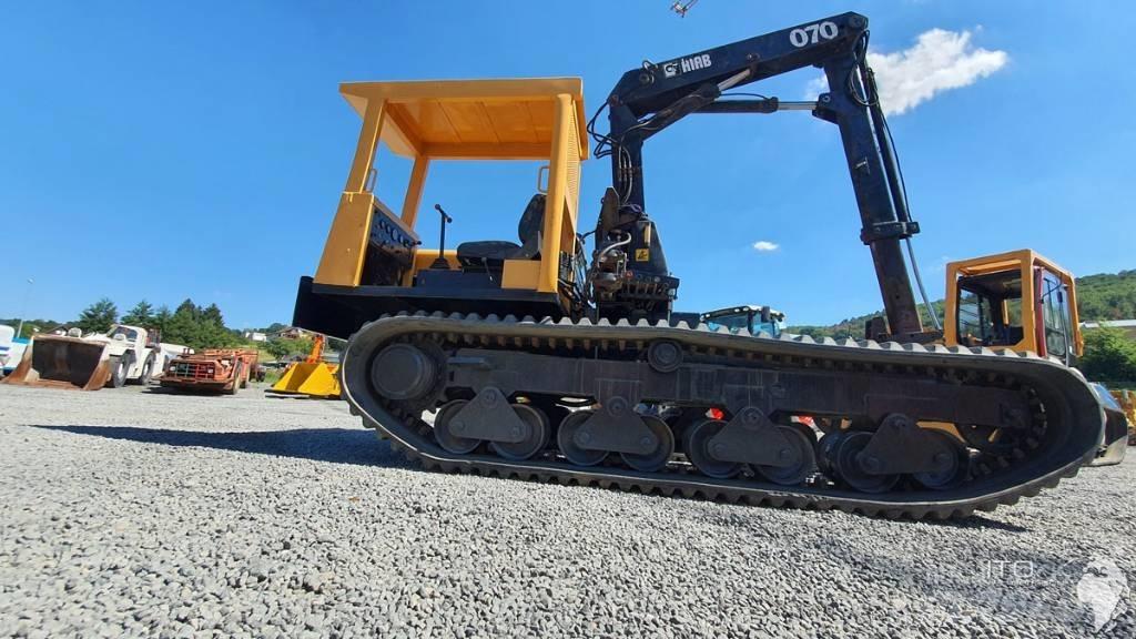 Morooka Hiab Kran Tombereau sur chenilles