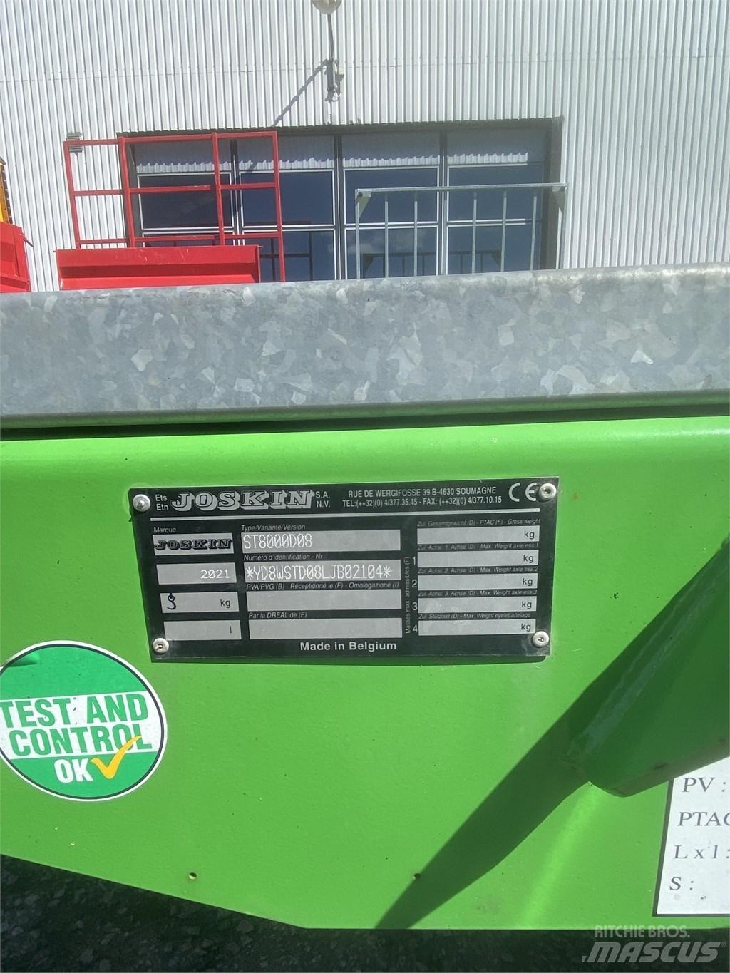 Joskin S80D11 Plateau à paille