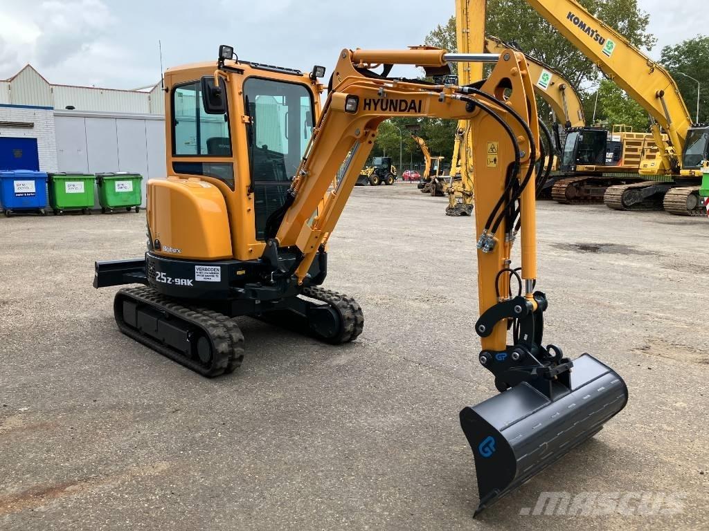Hyundai R25Z-9AK Mini pelle < 7t