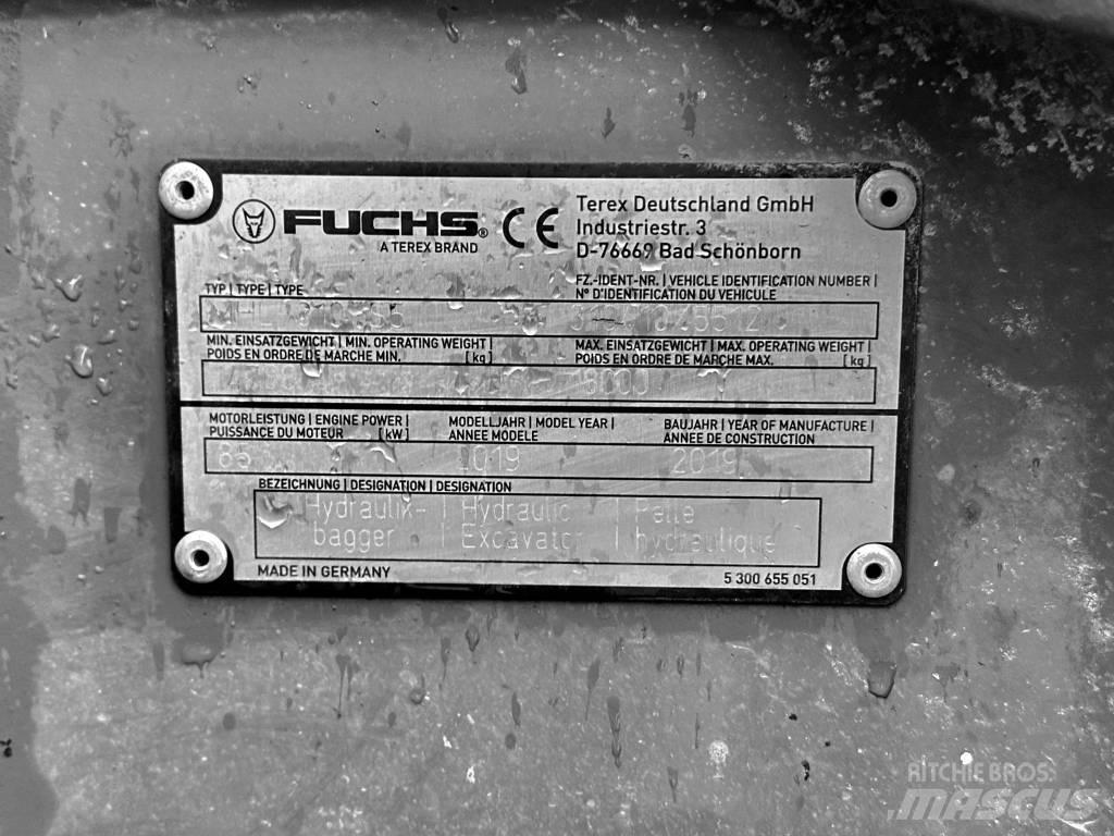 Terex Fuchs MHL 310 Station de triage