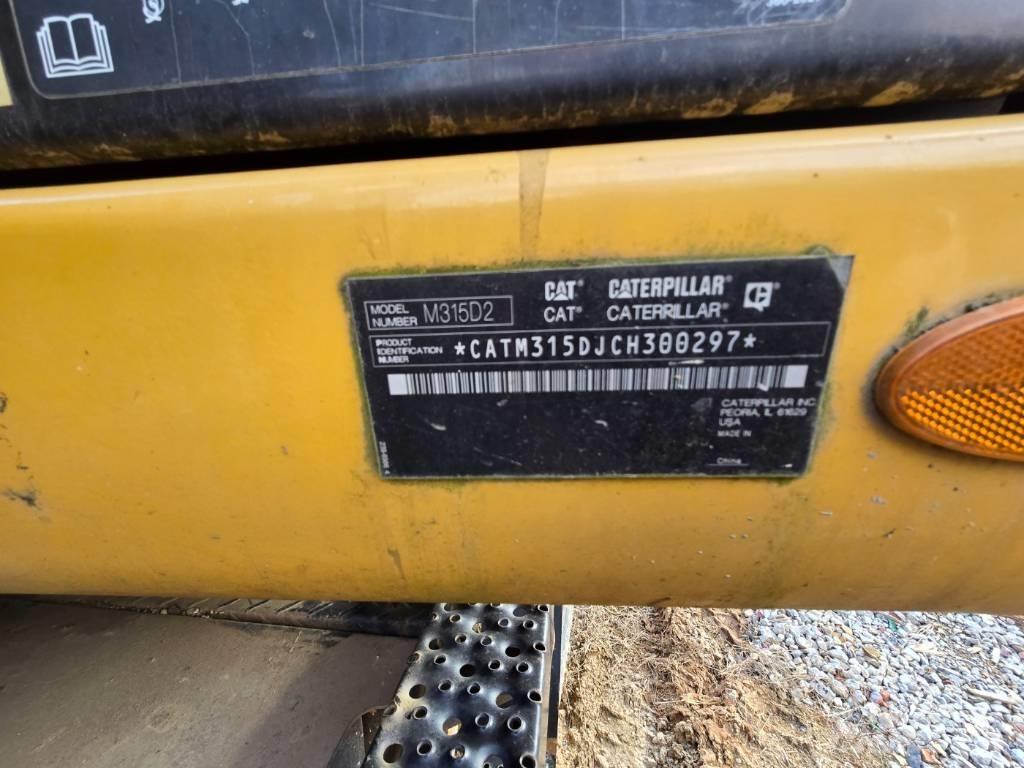 CAT M 315 D Pelle sur pneus