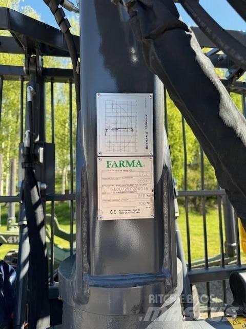 Farma T12 G2 Remorque forestière avec grue