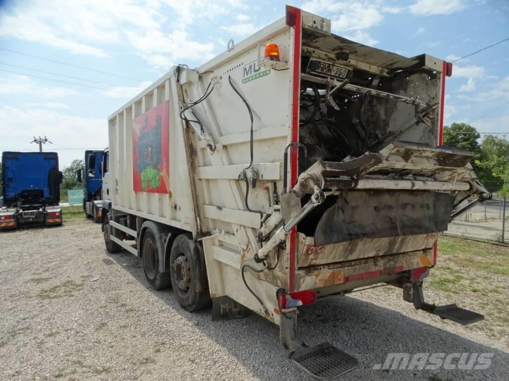 MAN 26.320 6x2-4 BL Camion poubelle
