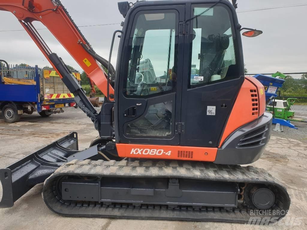 Kubota KX 080-4 Mini pelle 7t-12t