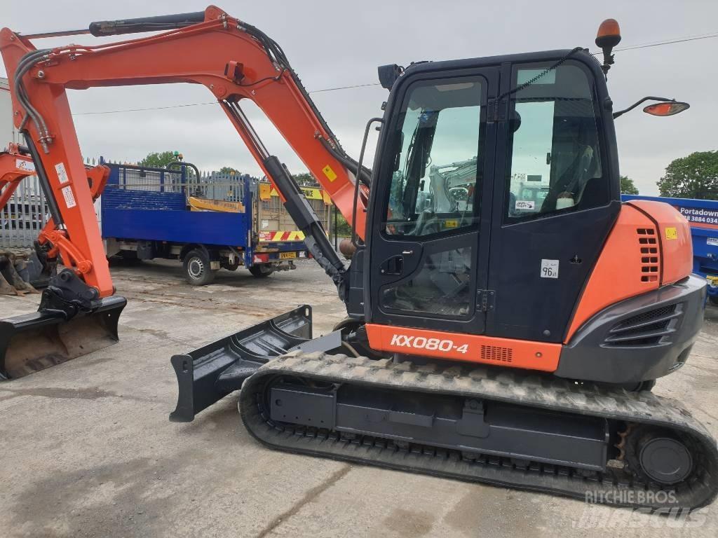 Kubota KX 080-4 Mini pelle 7t-12t
