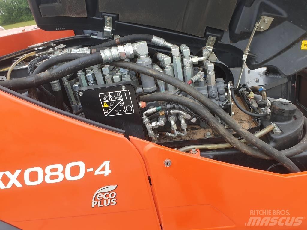 Kubota KX 080-4 Mini pelle 7t-12t