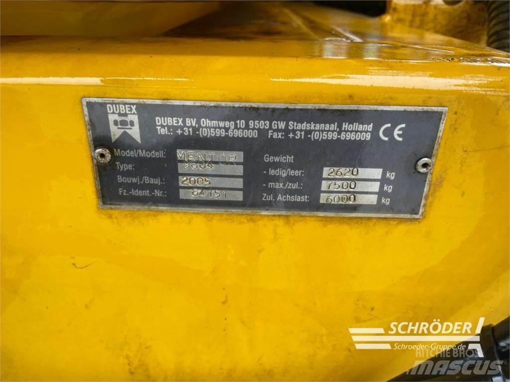 Dubex MENTOR 9804 Pulvérisateurs traînés
