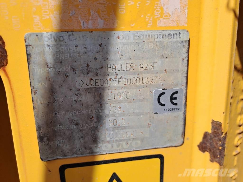 Volvo A25F Tombereau articulé