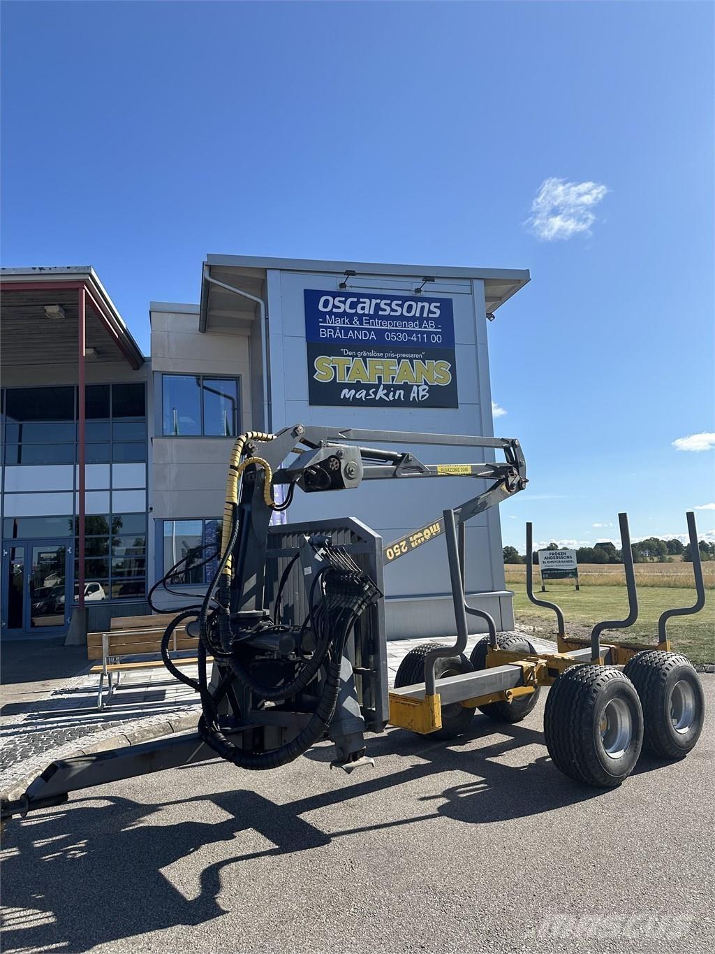 Mowi 250 Remorque forestière avec grue