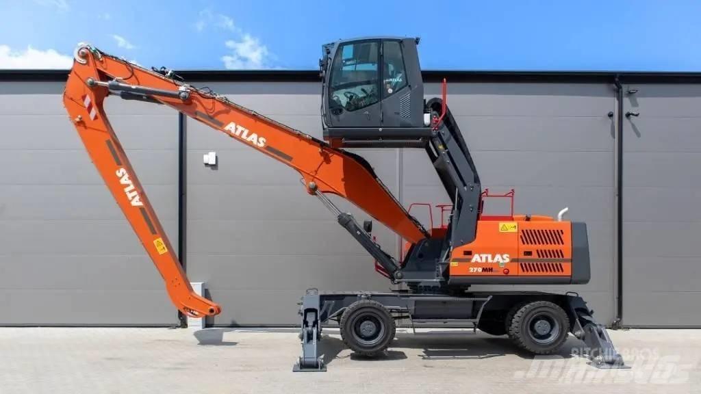 Atlas 270 M H Pelle sur pneus