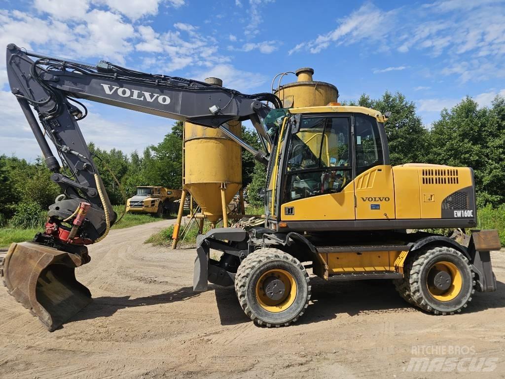 Volvo EW 160 C Pelle sur pneus
