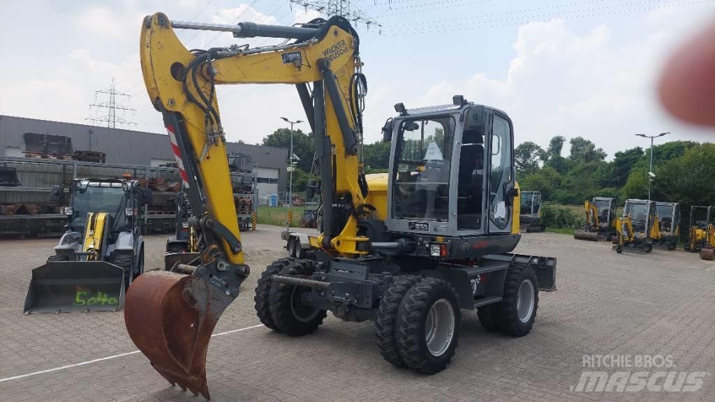 Wacker Neuson EW100 Pelle sur pneus
