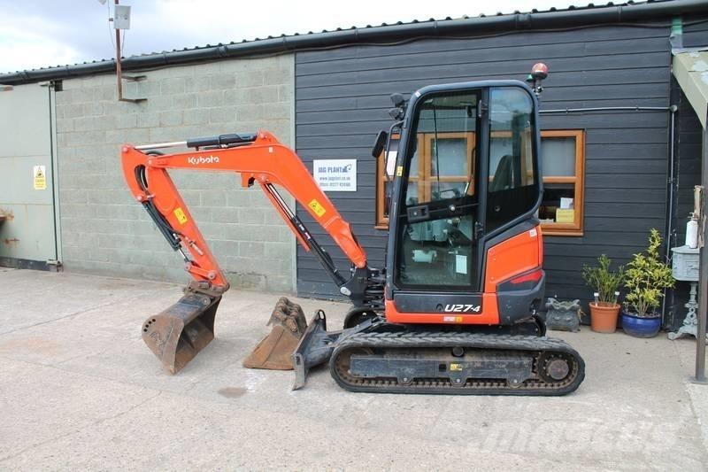 Kubota U 27-4 Mini pelle < 7t