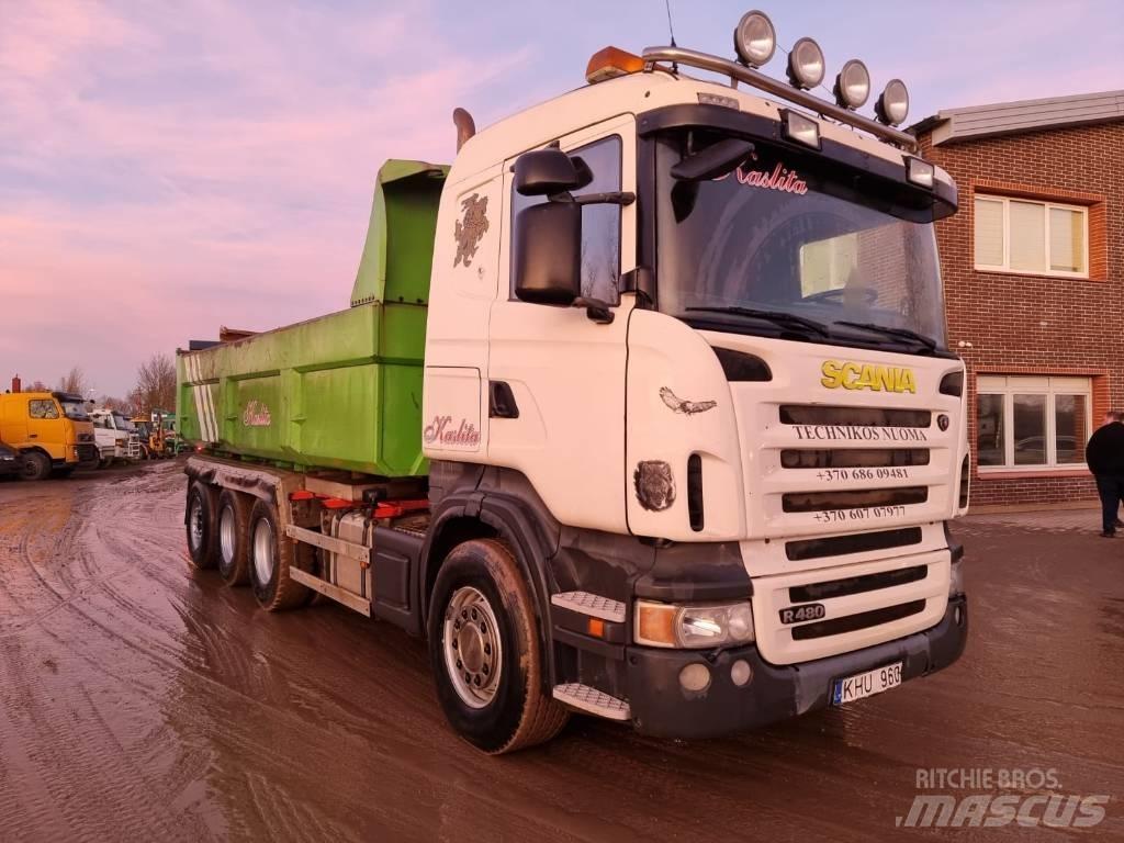 Scania R 480 8X4 Camion multibenne