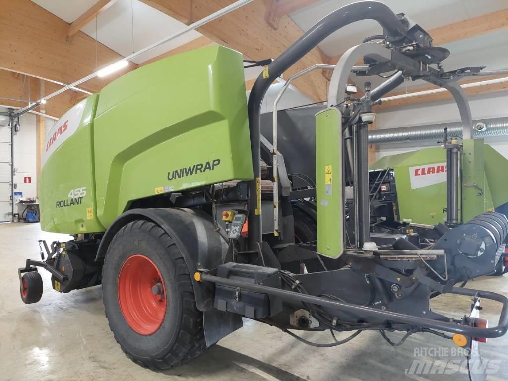 CLAAS Uniwrap 455 RC Presse à balle ronde
