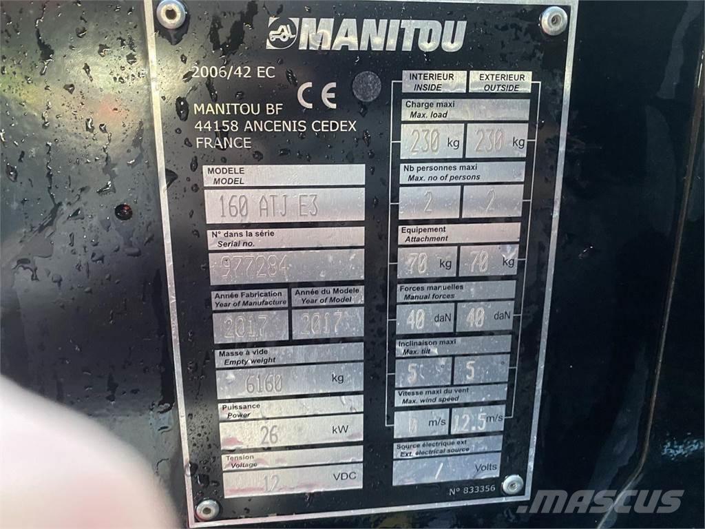 Manitou 160ATJ RC Nacelles articulées