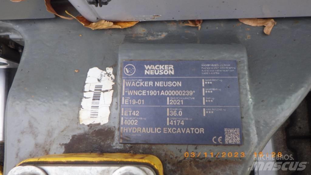 Wacker Neuson ET42 Pelle sur chenilles