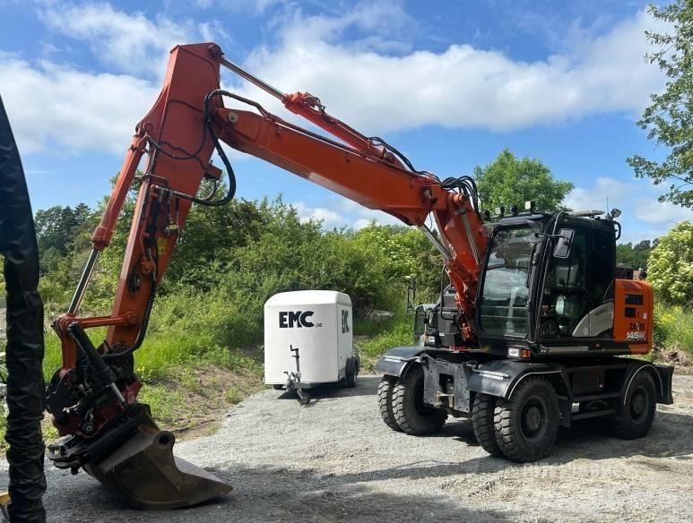 Hitachi ZX 145 W-6 Pelle sur pneus