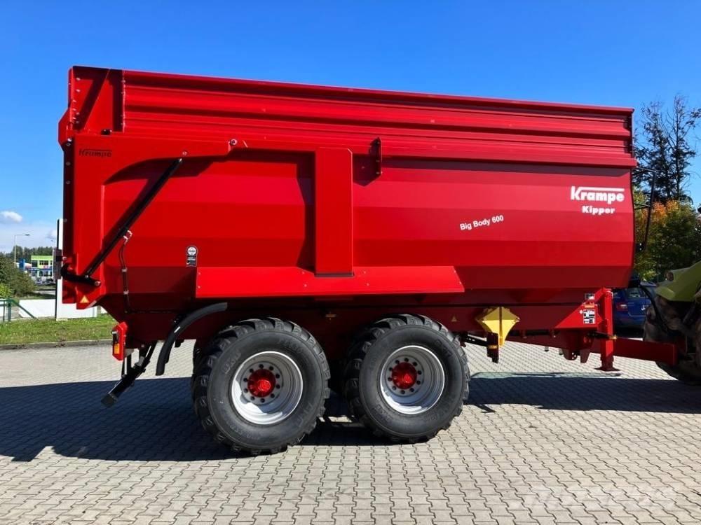 Krampe Big Body 600 Benne céréalière
