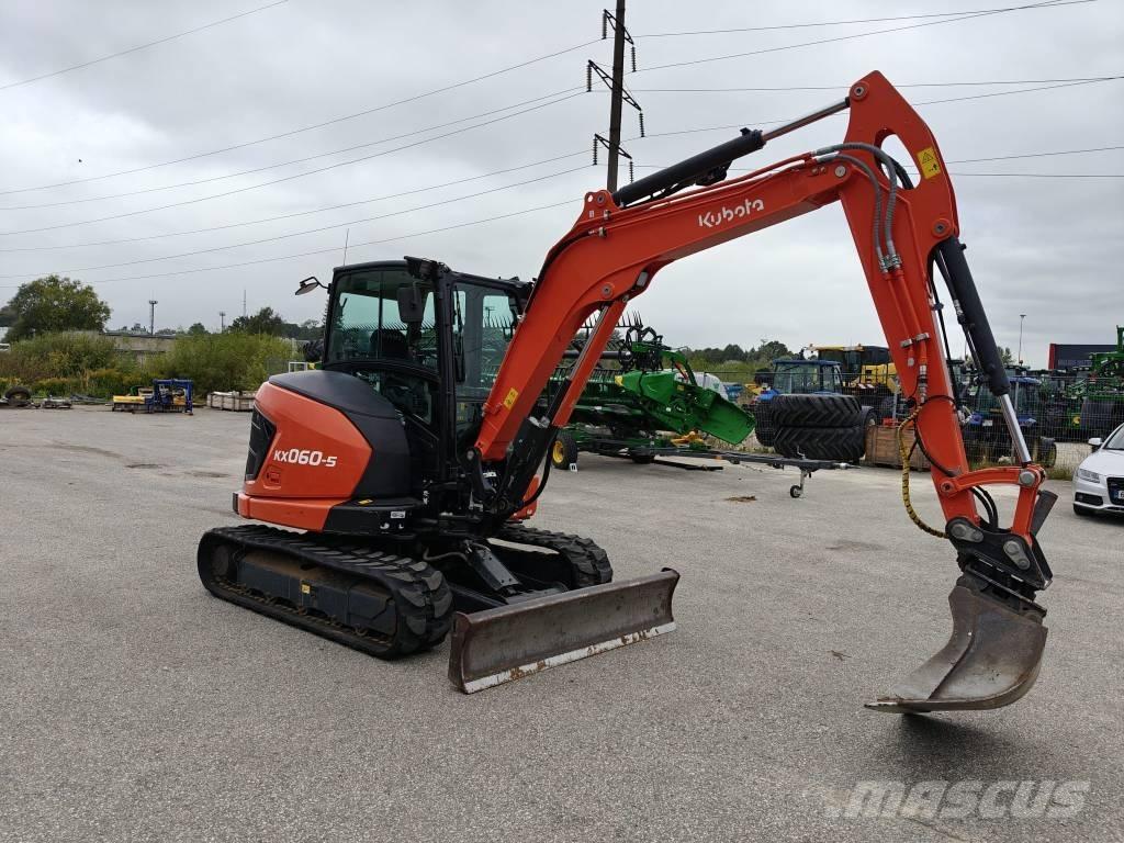 Kubota KX 060-5 Mini pelle < 7t