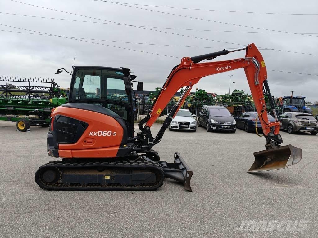 Kubota KX 060-5 Mini pelle < 7t