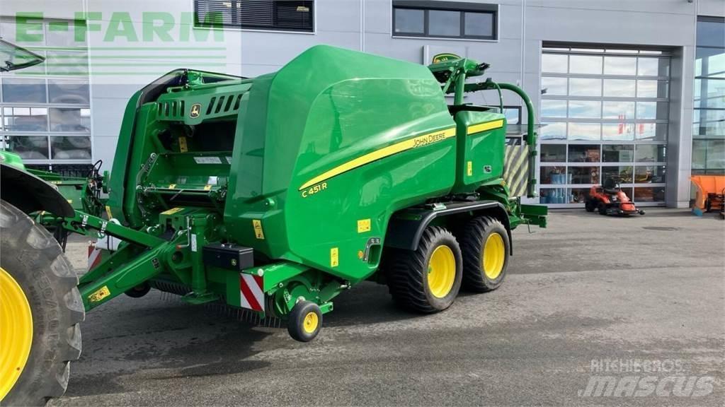 John Deere c451r Presse cubique
