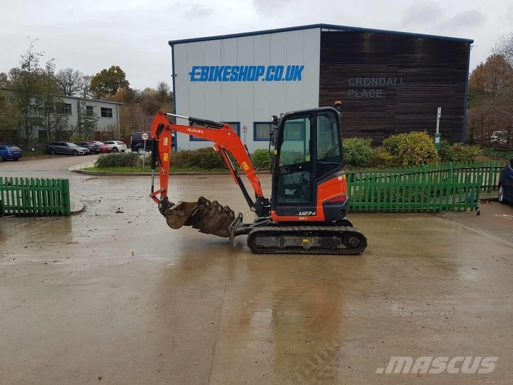 Kubota U27-4 Mini pelle < 7t