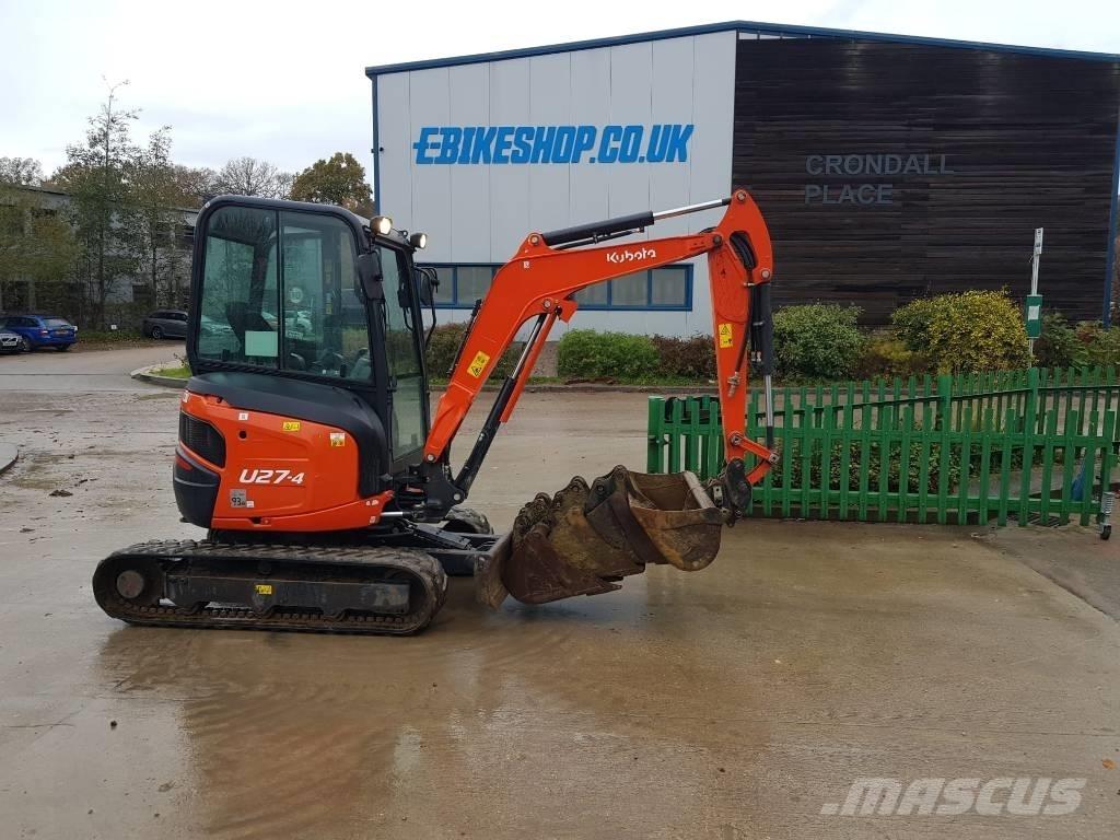 Kubota U27-4 Mini pelle < 7t