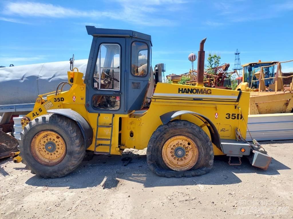 Hanomag 35D Chargeuse sur pneus