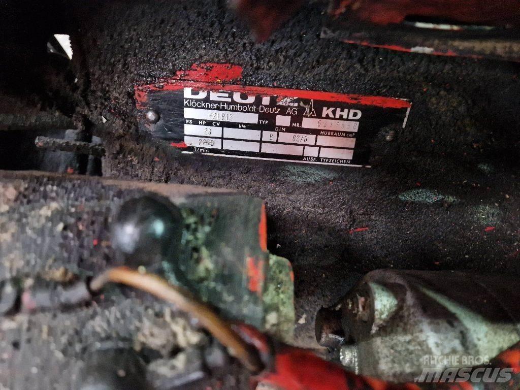 Deutz F2L912 Moteur