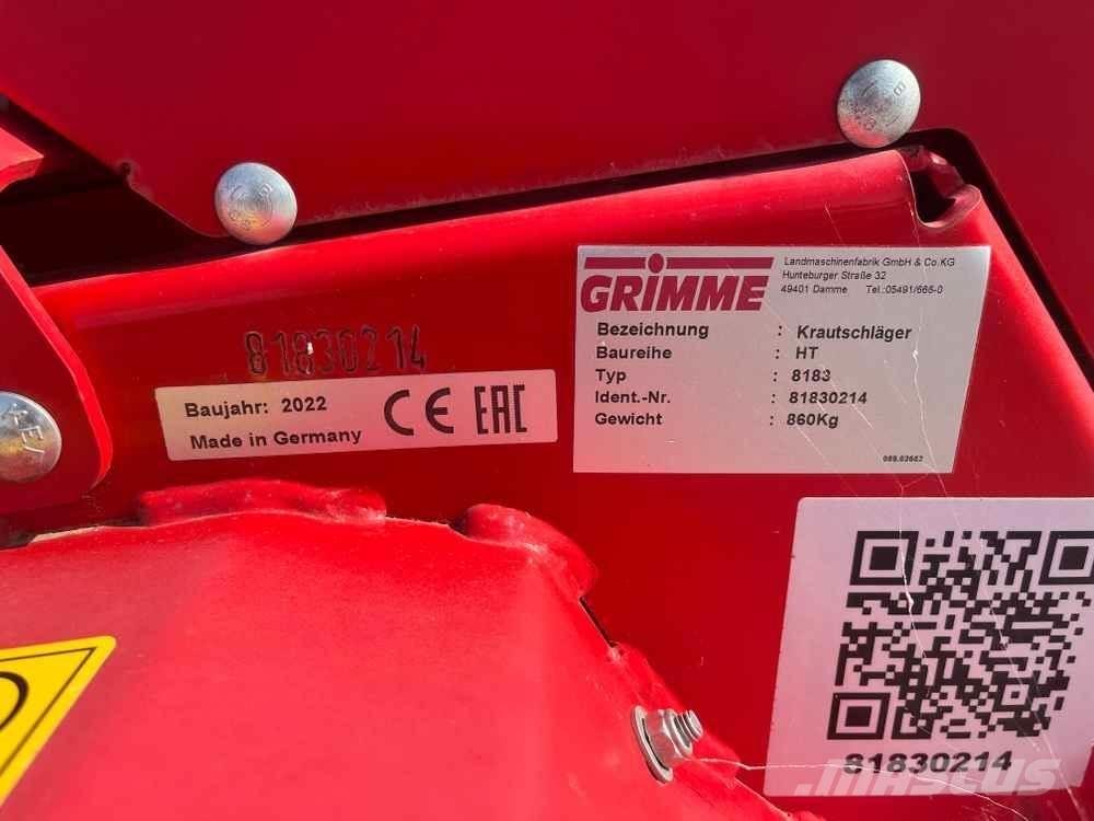 Grimme HT 200 Moissoneuse de Pomme de Terre