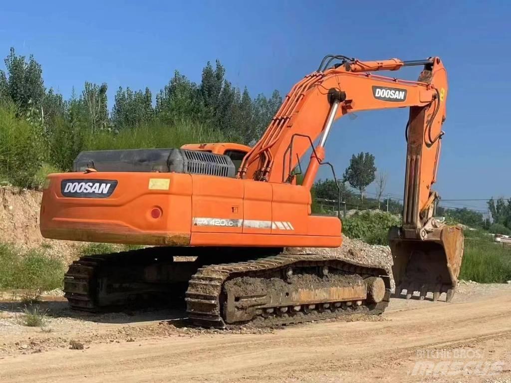 Doosan DX 420 Pelle sur chenilles