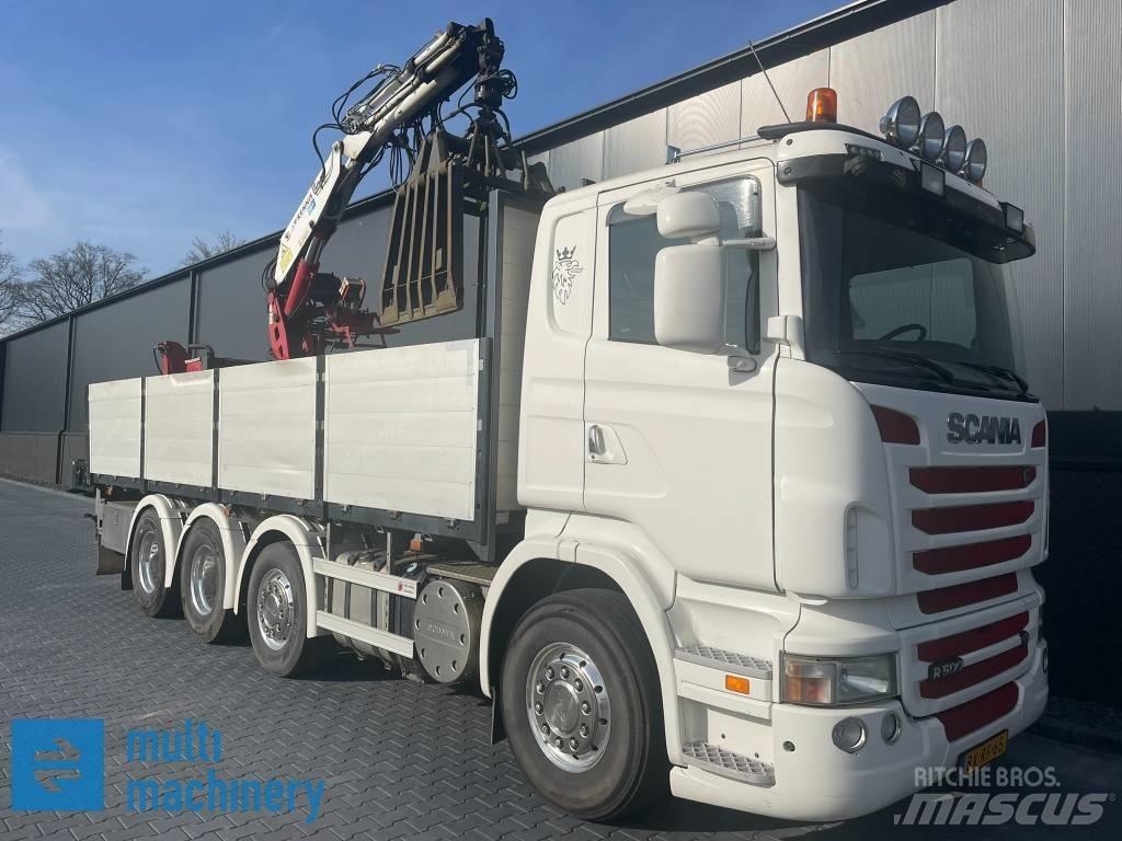 Scania R500 V8 Camion plateau