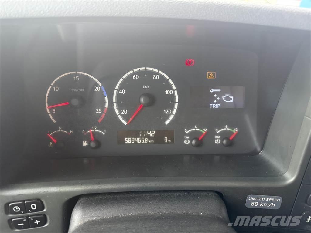 Scania P270 4X2 Camion plateau ridelle avec grue