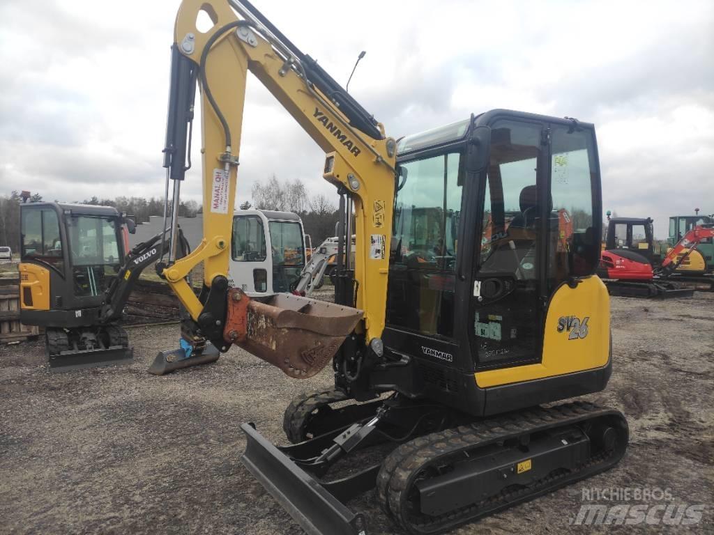 Yanmar SV 26 2017r Mini pelle < 7t