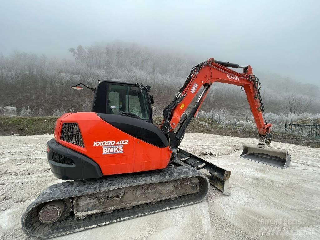 Kubota KX 080-4a2 Mini pelle 7t-12t