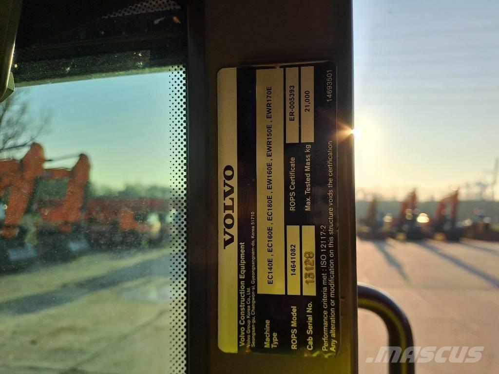 Volvo EW160E Pelle sur pneus