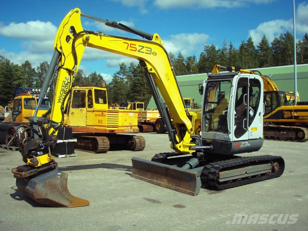 Wacker Neuson 75 Z3 Mini pelle 7t-12t