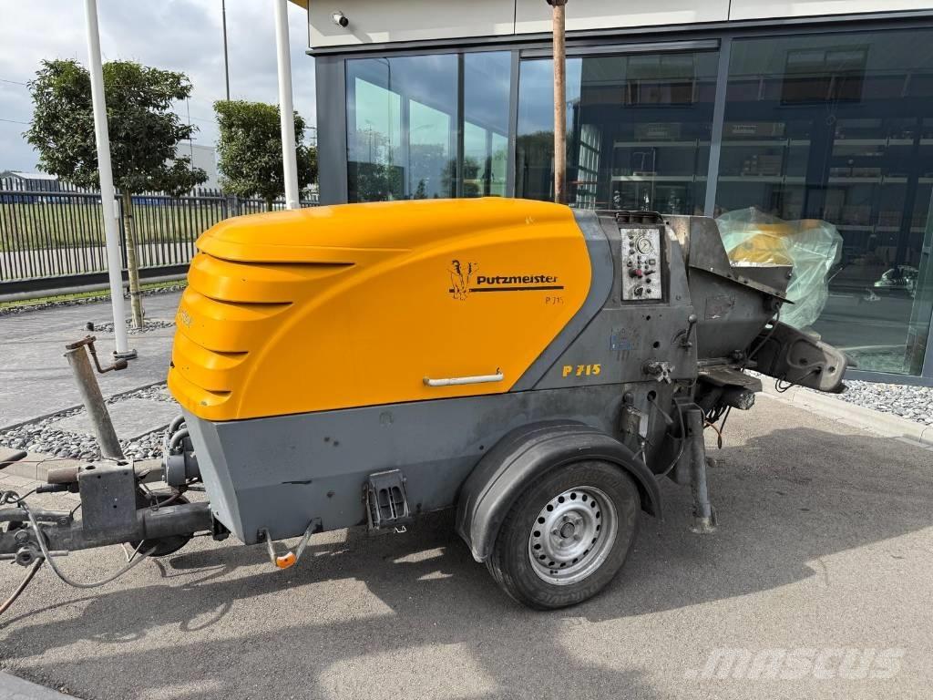 Putzmeister P 715 TD Pompe à béton