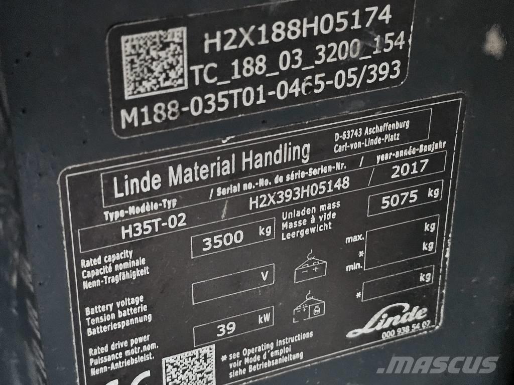 Linde H35T-02 Chariots GPL