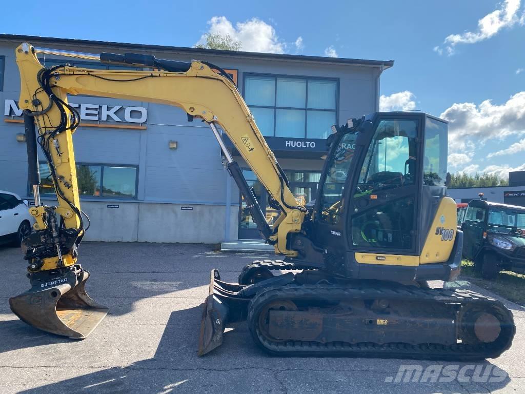 Yanmar SV100-2A Mini pelle 7t-12t