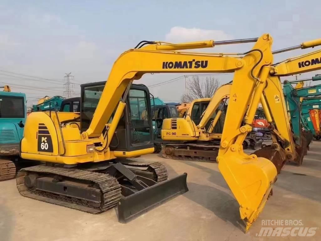 Komatsu PC60-8 Mini pelle < 7t