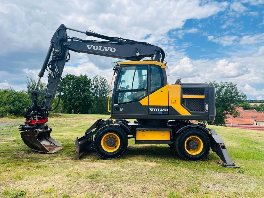 Volvo EW 160 E Pelle sur pneus