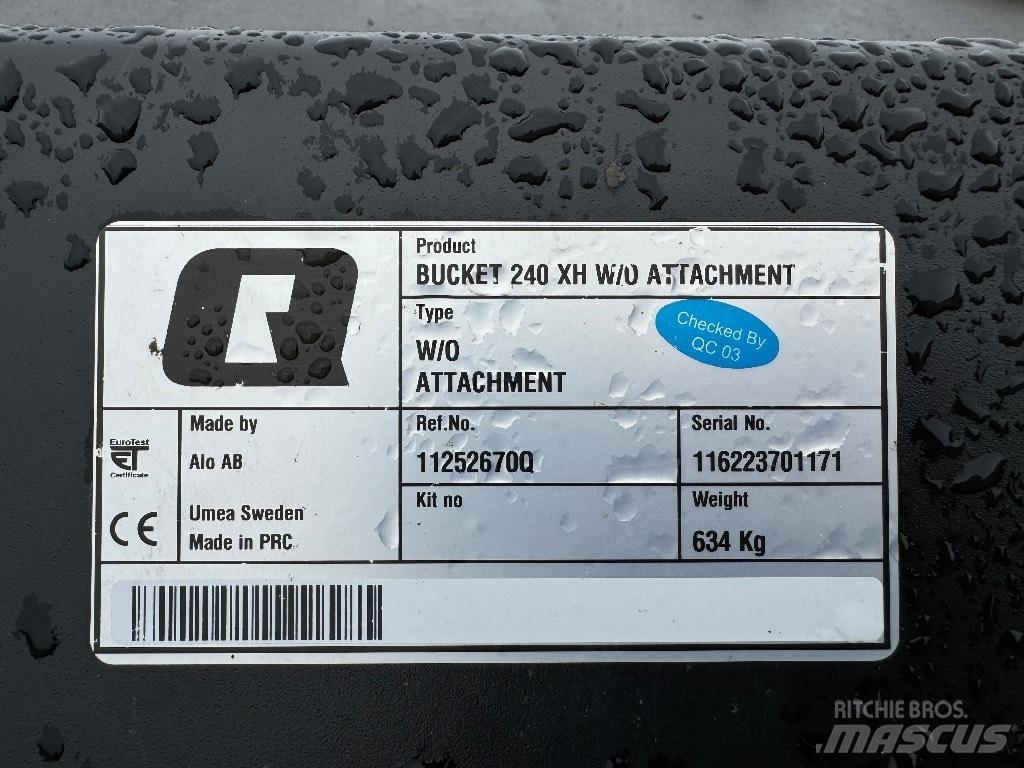 Quicke 240 XH M+ Accessoires chargeur frontal