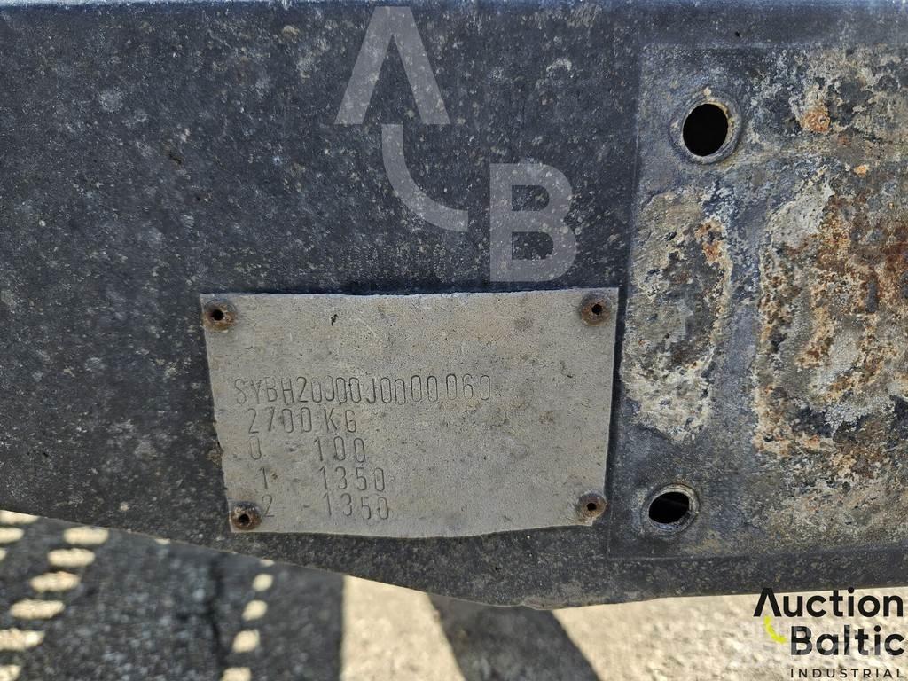  Rydwan EURO B2600 Semi remorque à rideaux coulissants (PLSC)