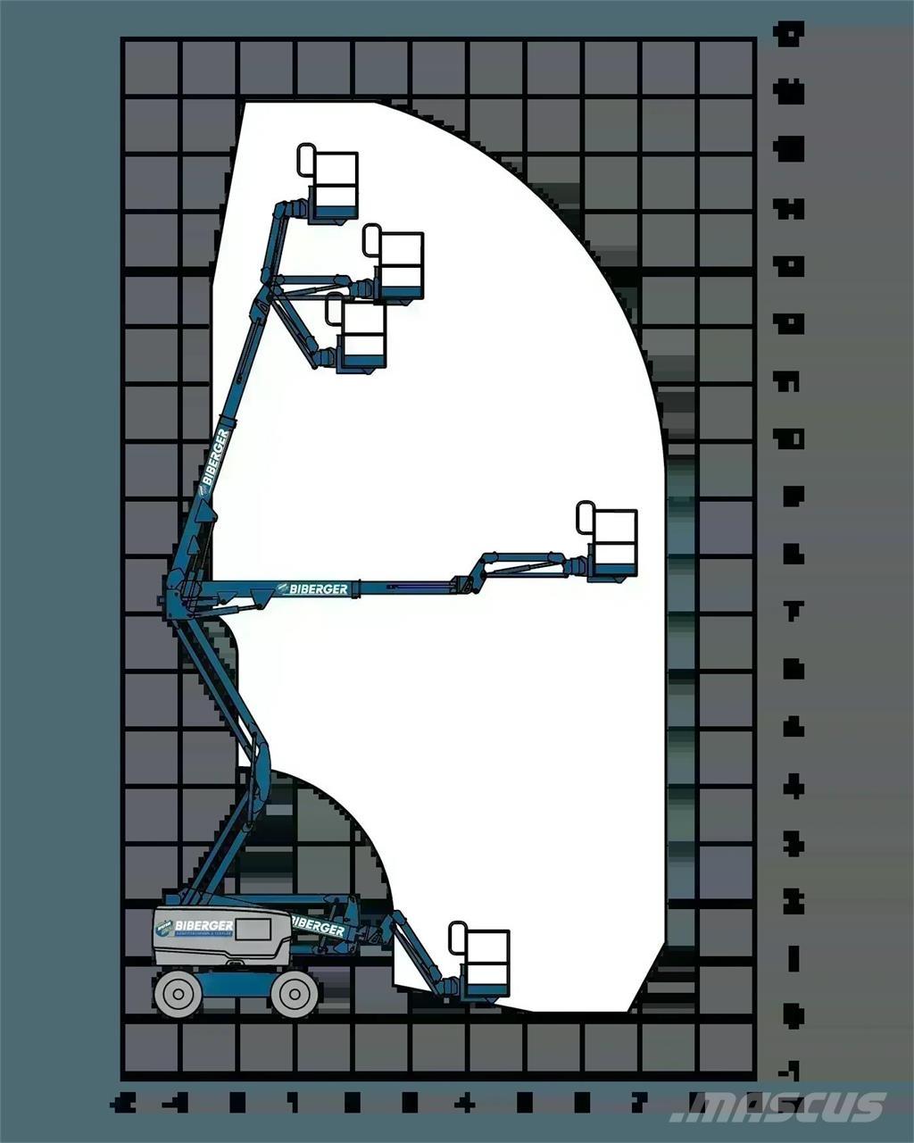 Genie Z45 XC Nacelles articulées