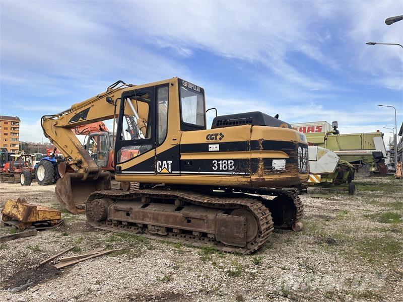 CAT 318B Pelle sur chenilles