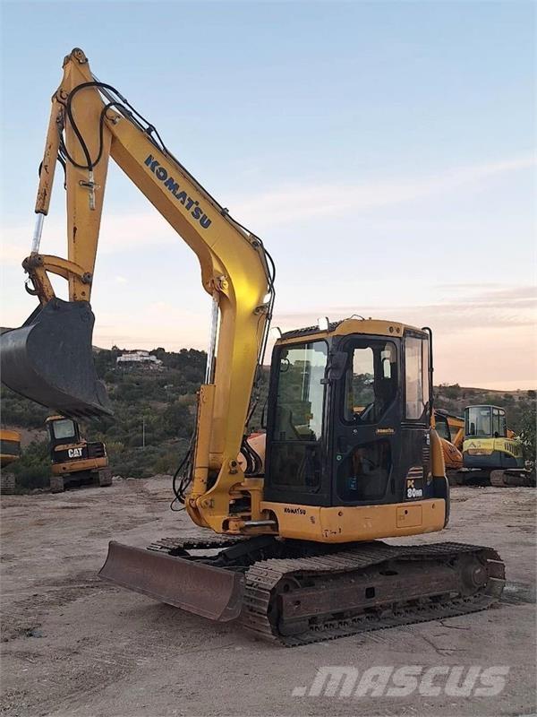 Komatsu PC80 Mini pelle < 7t