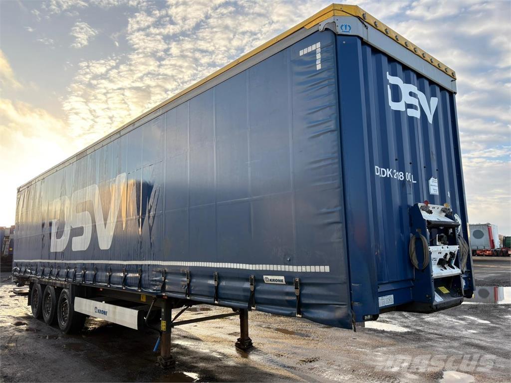 Krone 3aks Semi remorque à rideaux coulissants (PLSC)