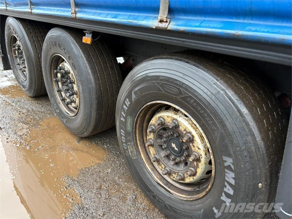 Schmitz 3aks Semi remorque à rideaux coulissants (PLSC)